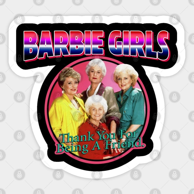 Golden girls barbie top